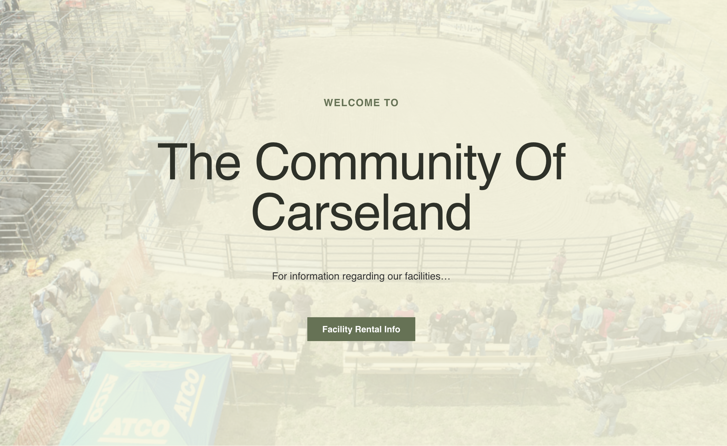The Community Of Carseland website preview